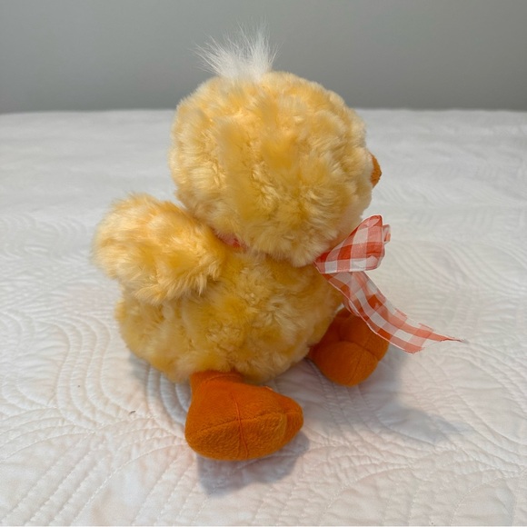Dan Dee Plush Yellow Duck Fluffy Adorable Soft EUC - Picture 6 of 12